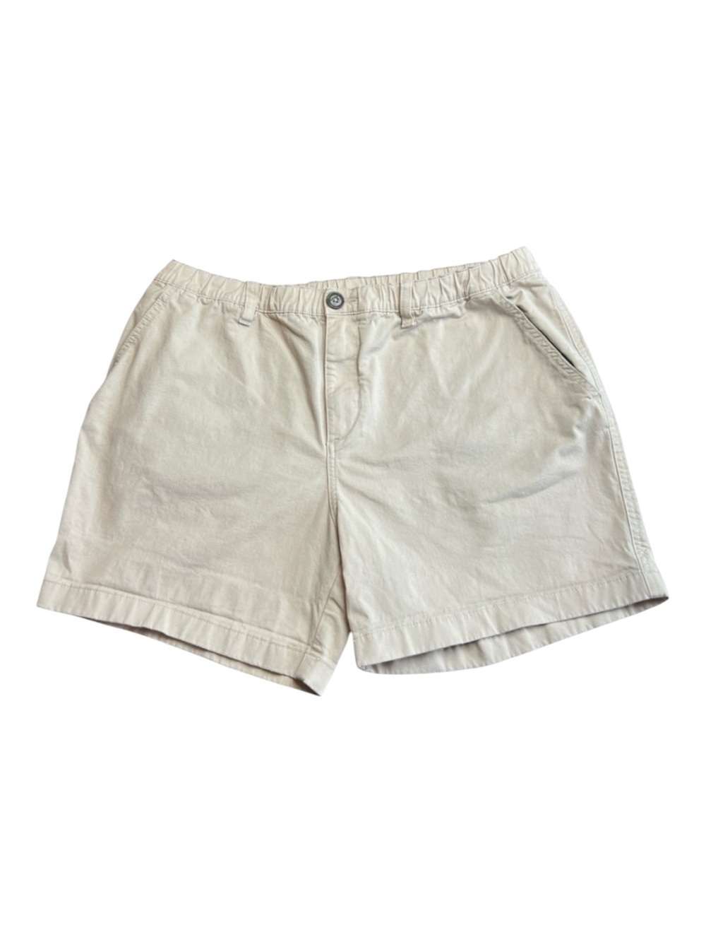 Chubbies "The Khakinators" stretch twill shorts in a tan or khaki color SZ XL